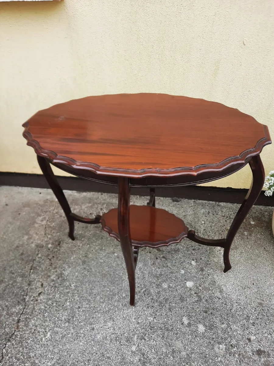 Antique window table - Image 2