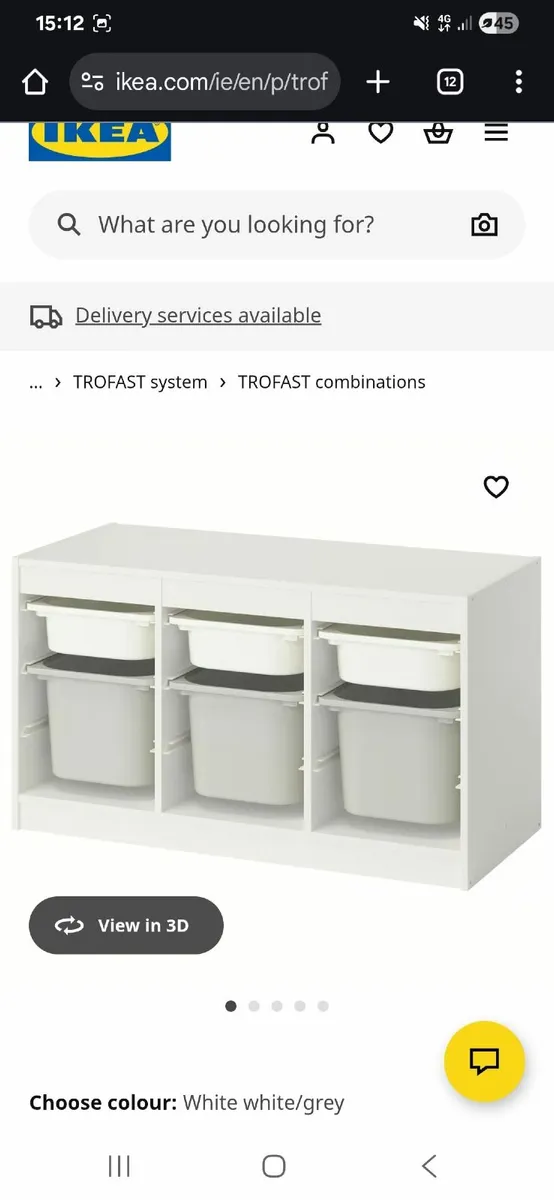 Trofast Ikea storage unit. - Image 3