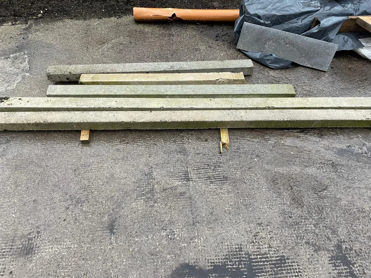 5 concrete lintels