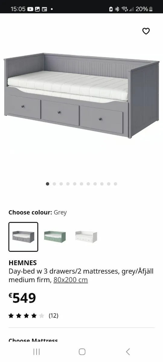Ikea day bed - Image 2