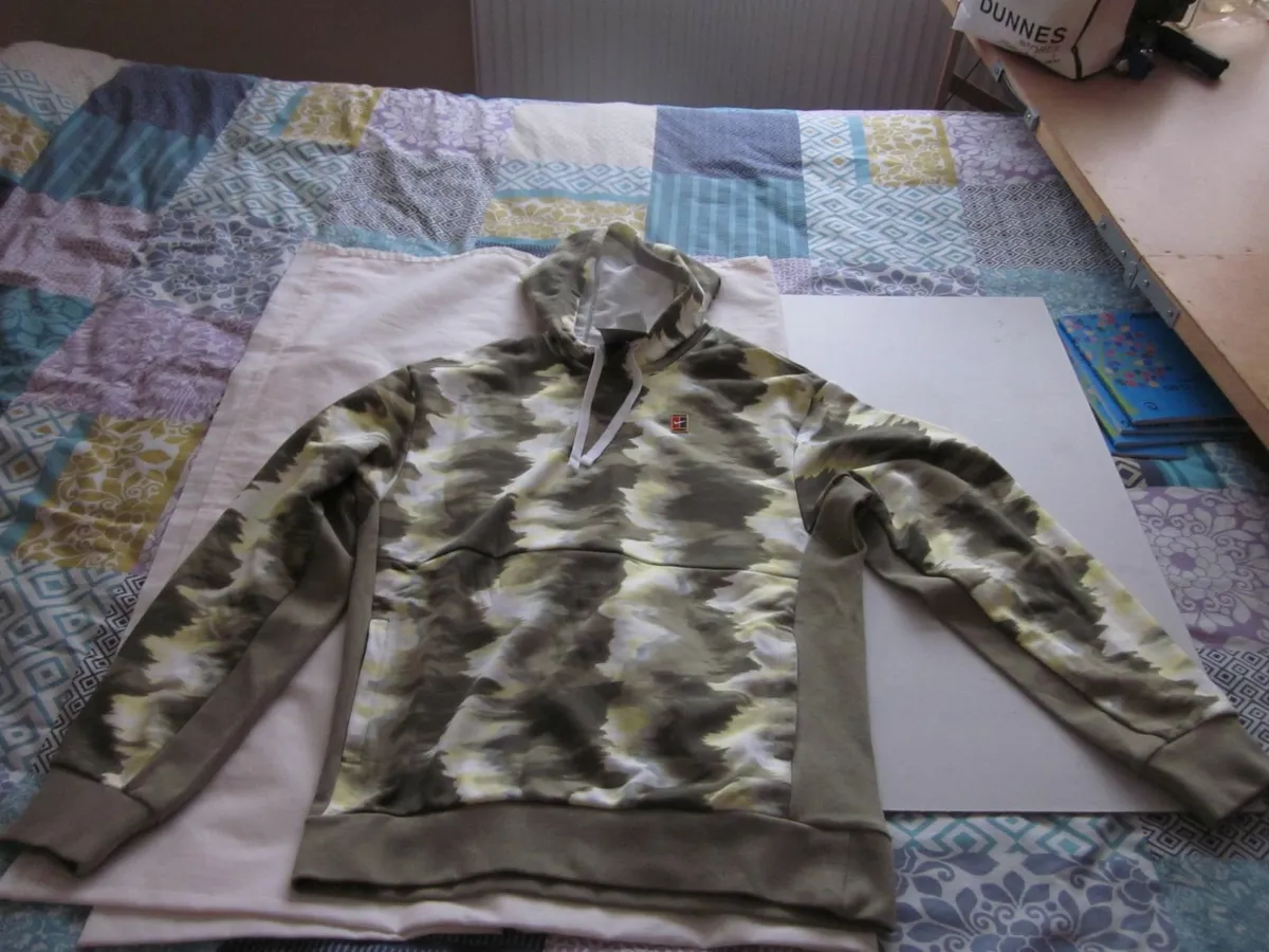 Nike Mens Court Heritage Fleece Tennis Hoodie New - Image 3