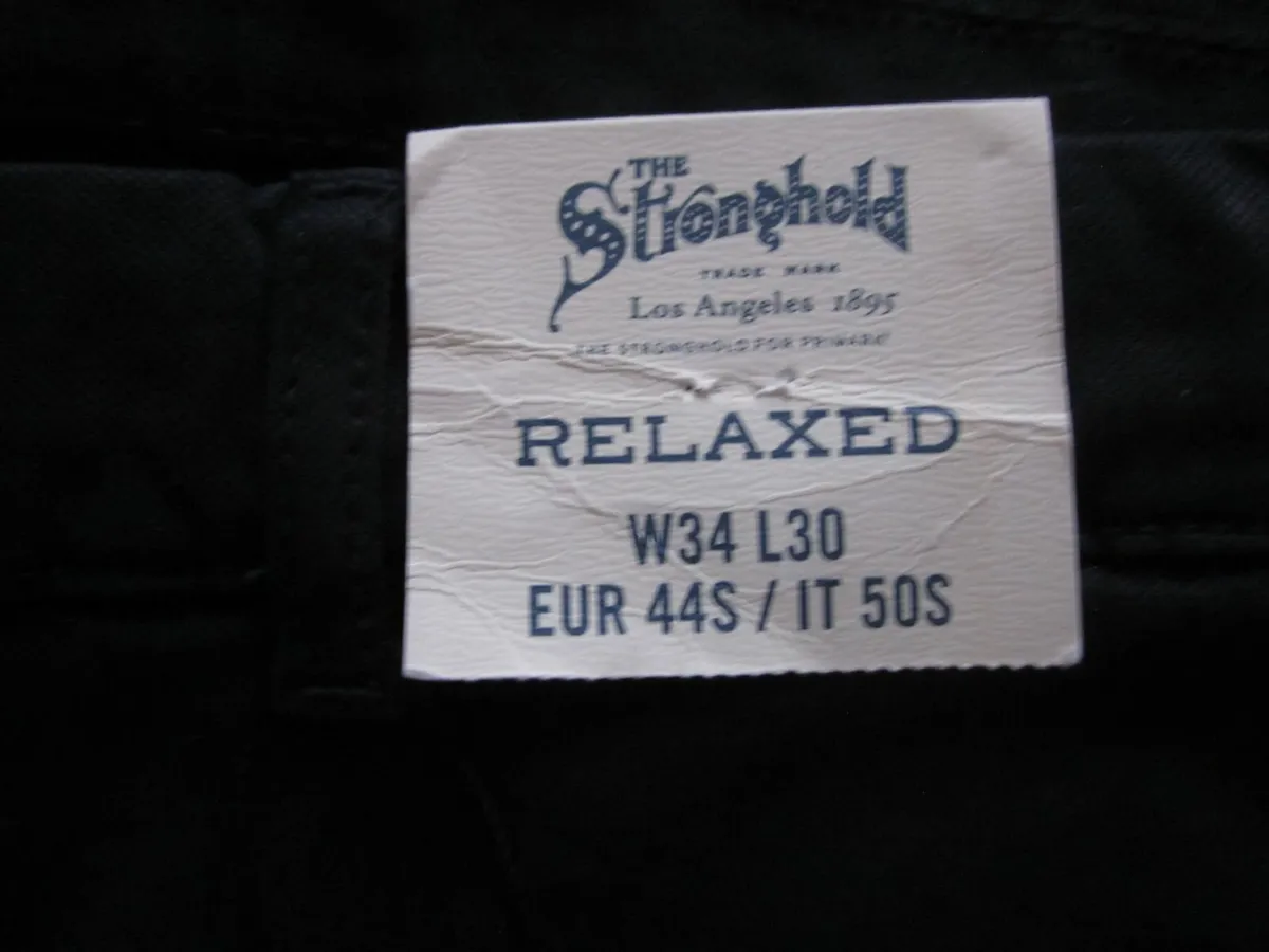 The Stronghold Los Angeles Relaxed Trousers New - Image 2