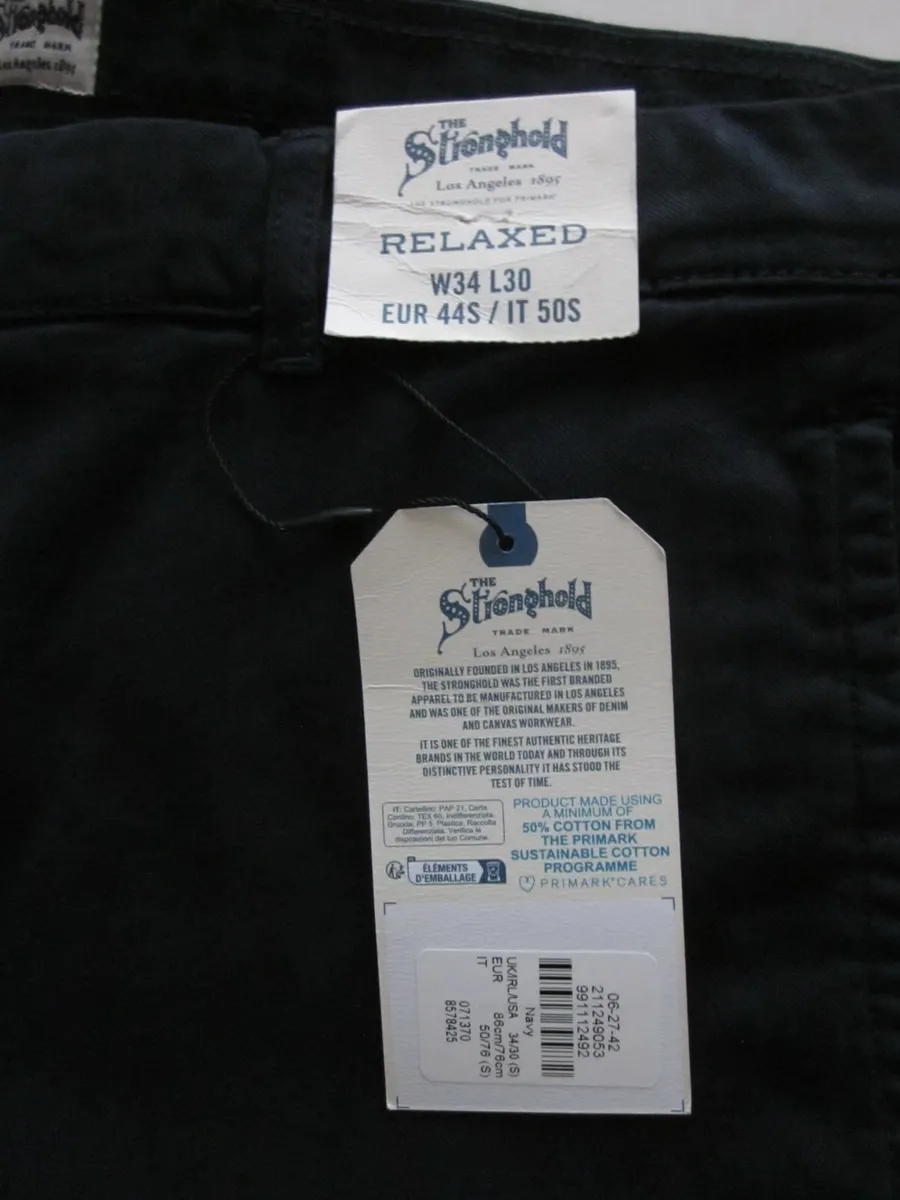 The Stronghold Los Angeles Relaxed Trousers New - Image 4