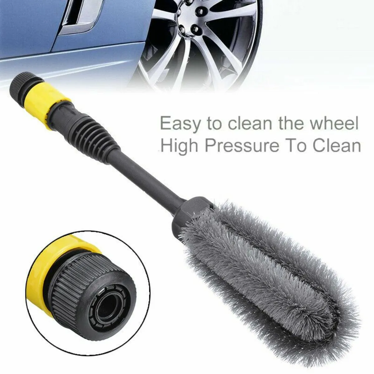 Car Wheel Cleaning Brush Tool Tire WashingSoft Bri