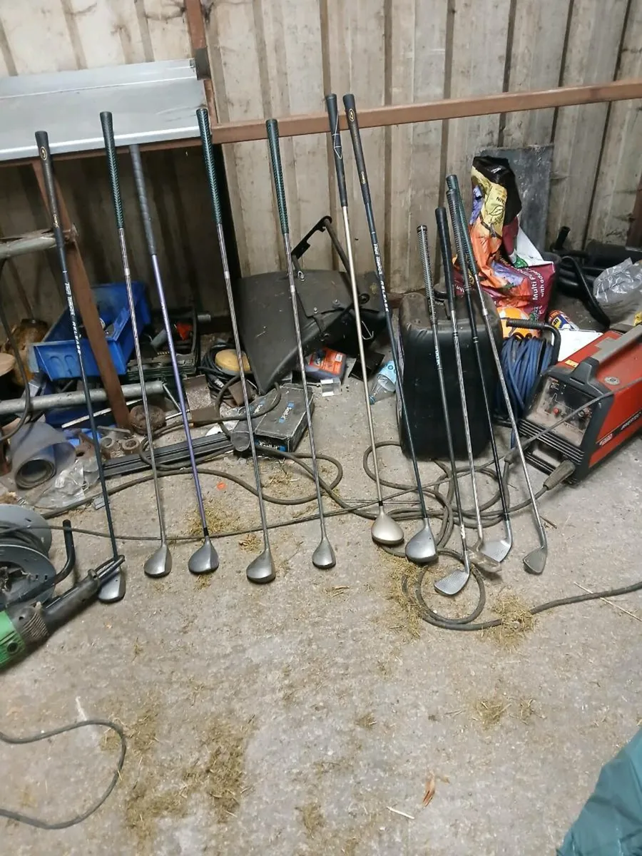 Golf Clubs and Bag - Image 3