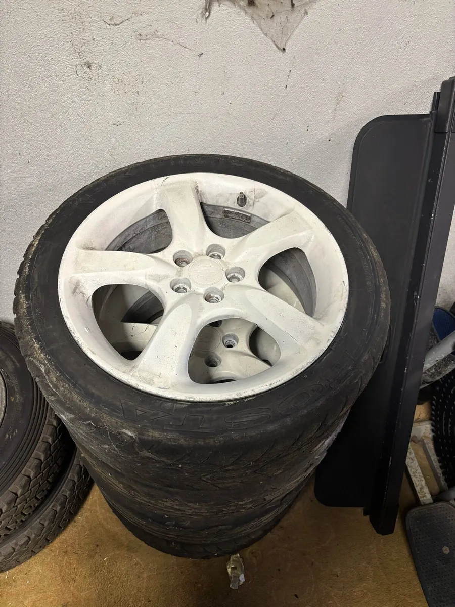 Subaru rally wheels - Image 1