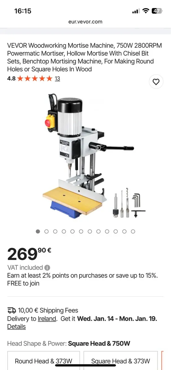 Chisel mortiser machine - Image 3