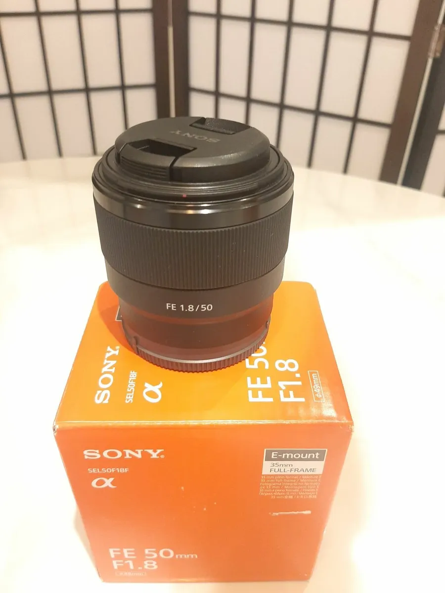 ZV- E10 camera+ 2 lenses ( FE 50mm/ E 21mm) - Image 3