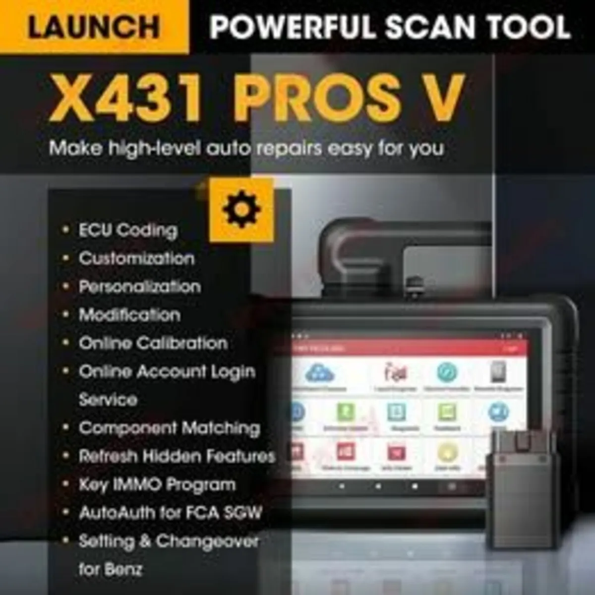 New LAUNCH X431 Pro Diagnostic Cars OBD2 Scanner - Image 4