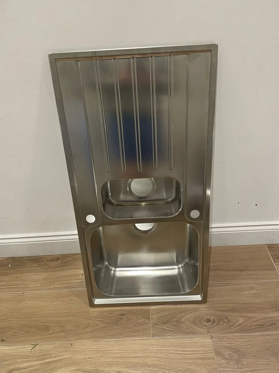 Double stainless steel sink - Image 2