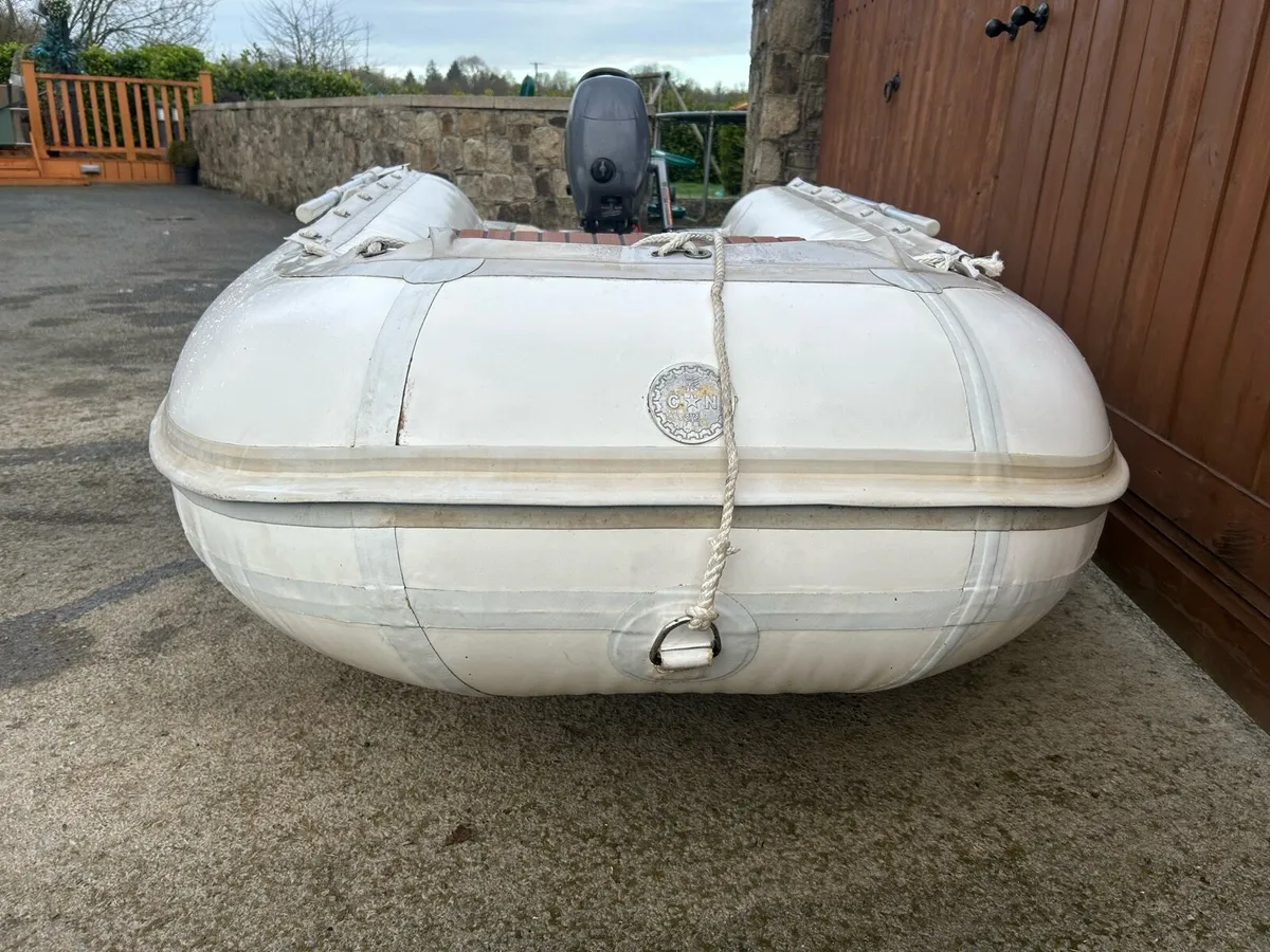 3.1m fibreglass rib 4hp Yamaha - Image 4