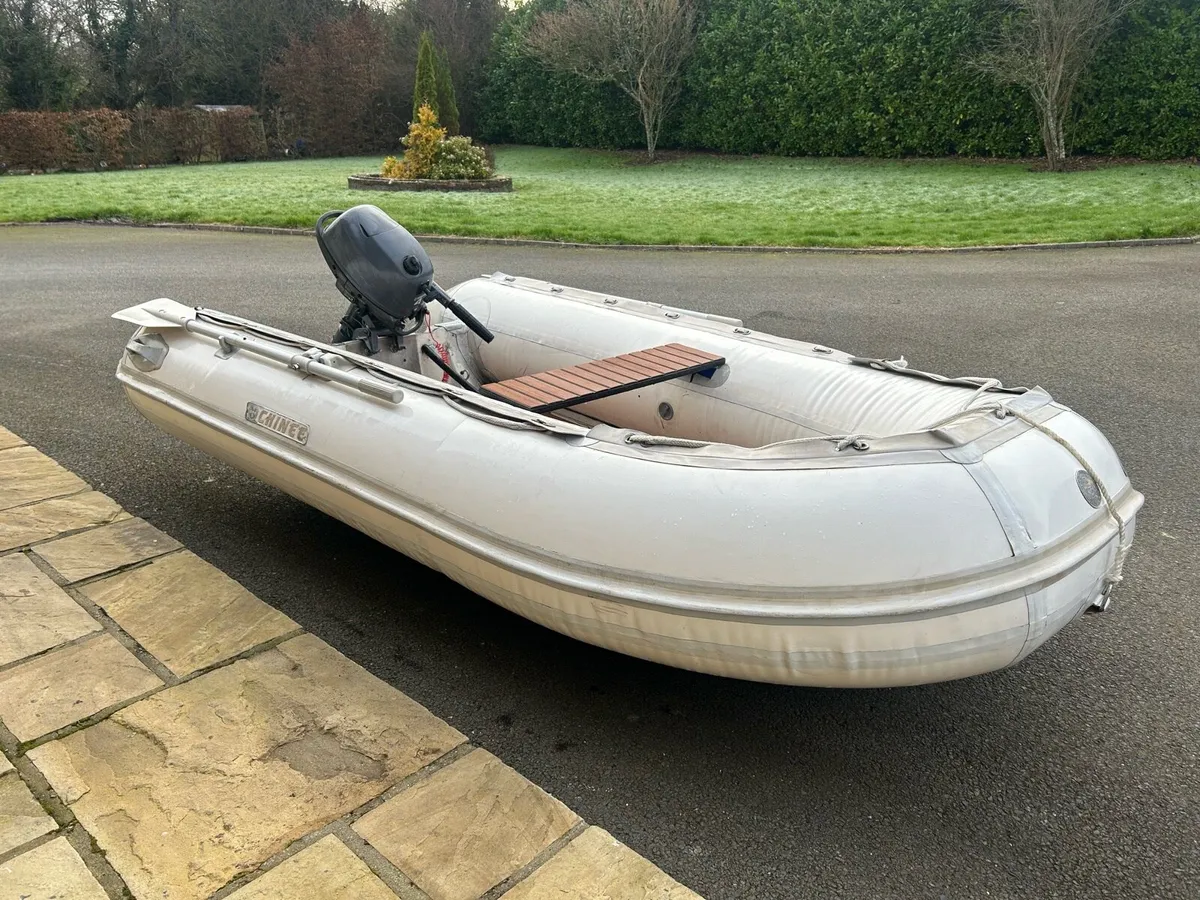 3.1m fibreglass rib 4hp Yamaha - Image 1