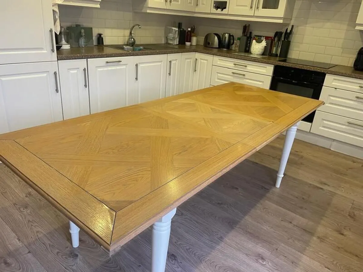 Modern Extending Dining Table good quality (M &S ) - Image 2