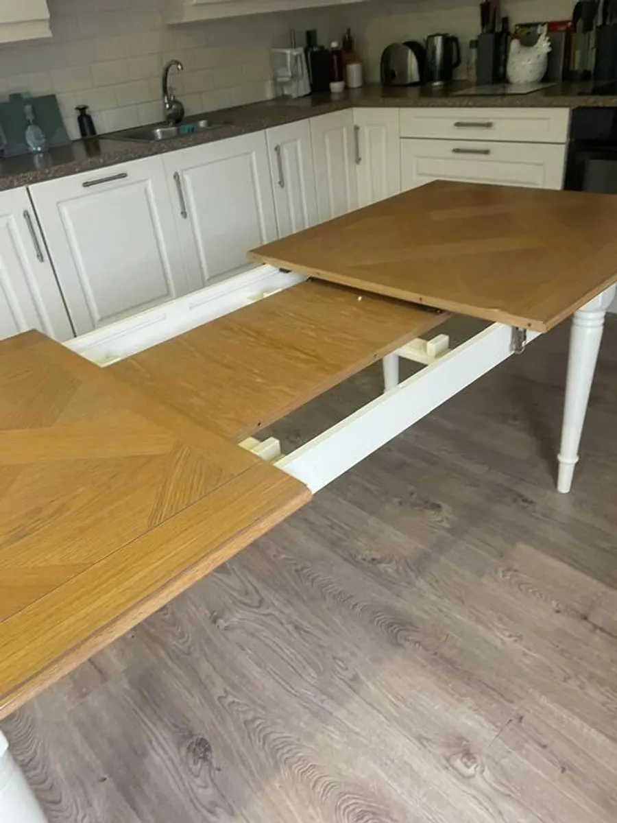 Modern Extending Dining Table good quality (M &S ) - Image 3