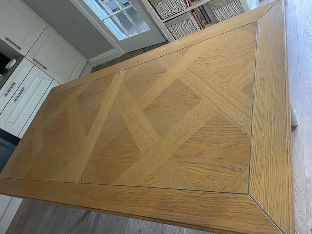 Modern Extending Dining Table good quality (M &S ) - Image 4