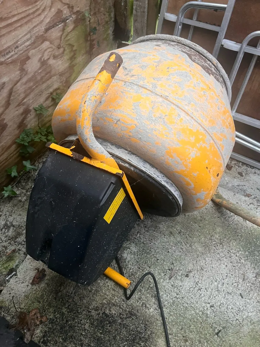 Belle cement mixer .(1/2 bag mini) - Image 2