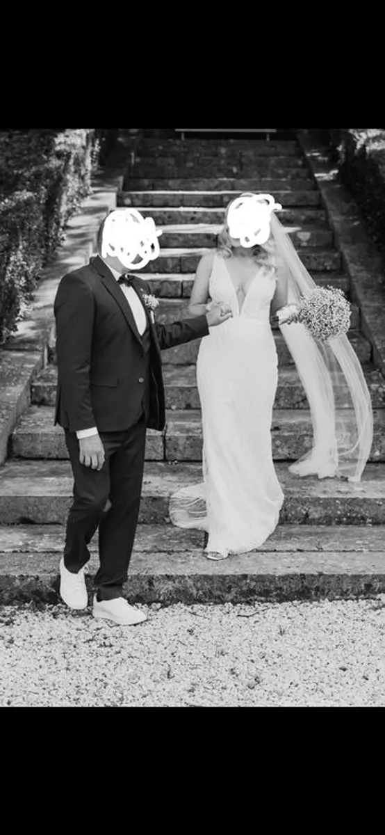 Made With Love Kendall, beaded wedding dress - Image 1