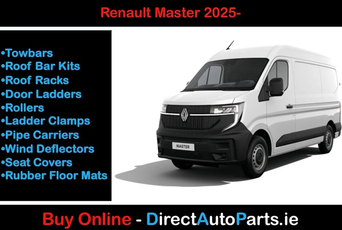 Renault Master 2025- Accessories