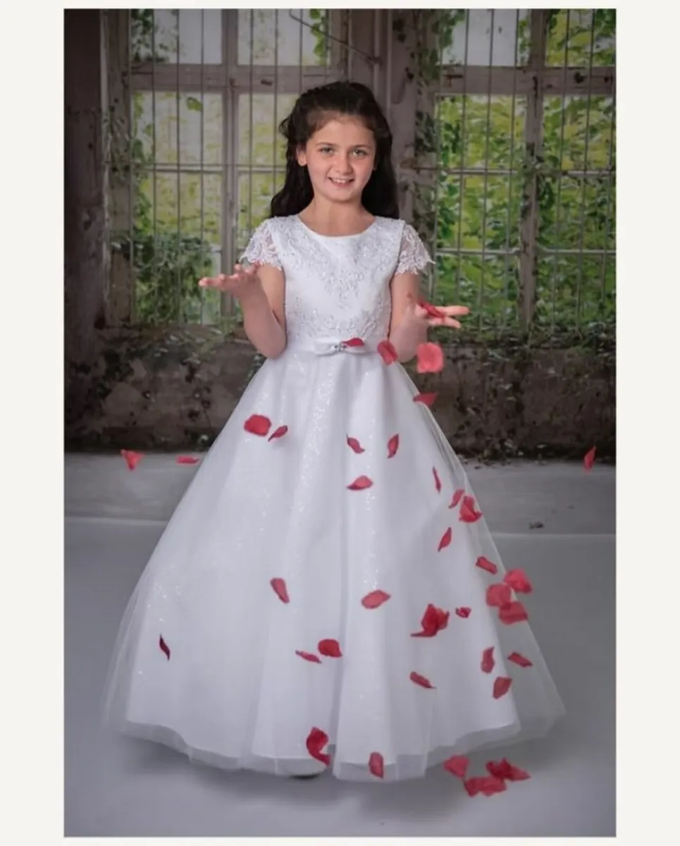 Sweetie Pie Communion Dress Size 10 - Image 1