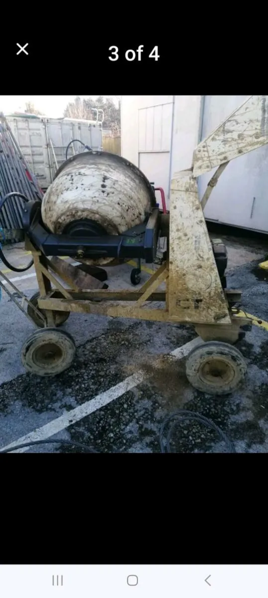 Various Cement mixers (Diesel) 2 x Tipping trailer - Image 3