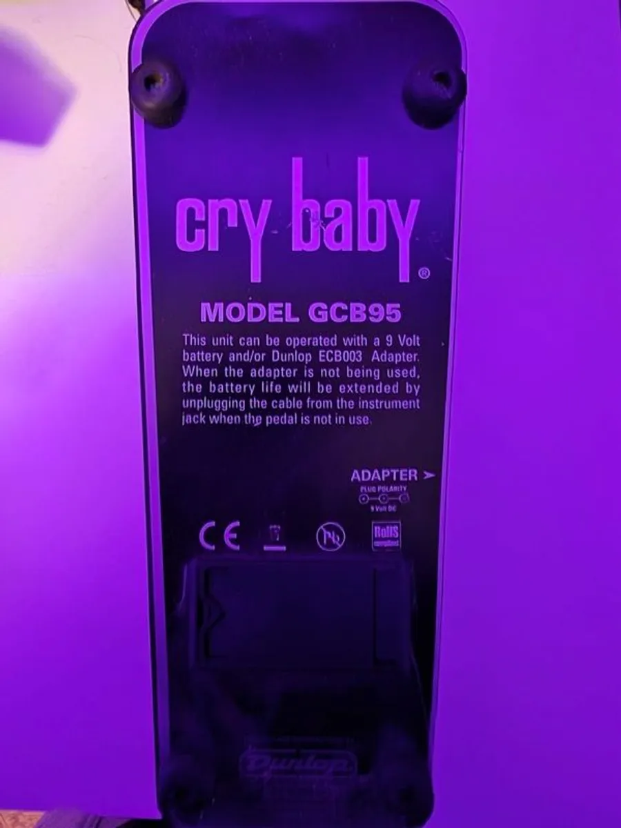 Cry baby wah pedal for guitar - Image 3
