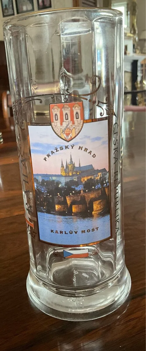 Bockling Praha Beer Glass Stein Republika Germany - Image 1