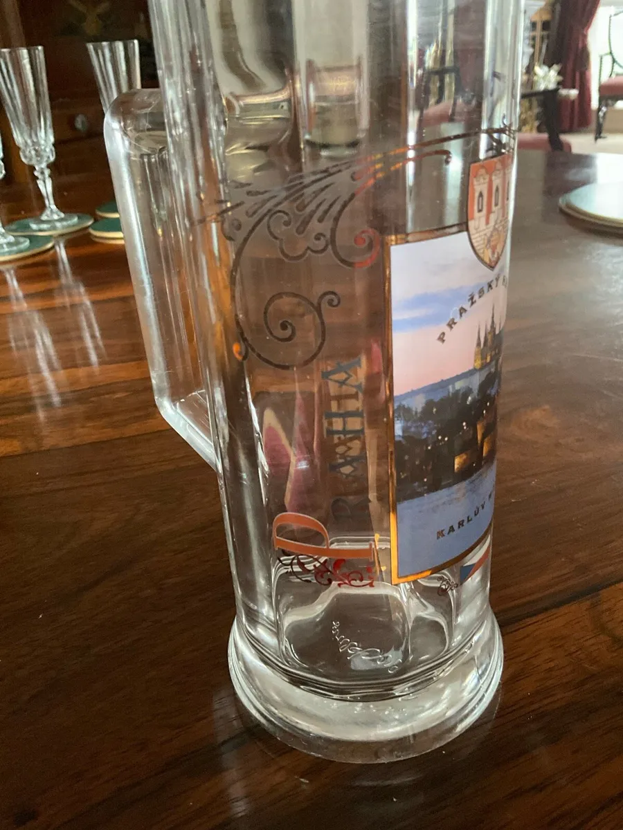 Bockling Praha Beer Glass Stein Republika Germany - Image 4