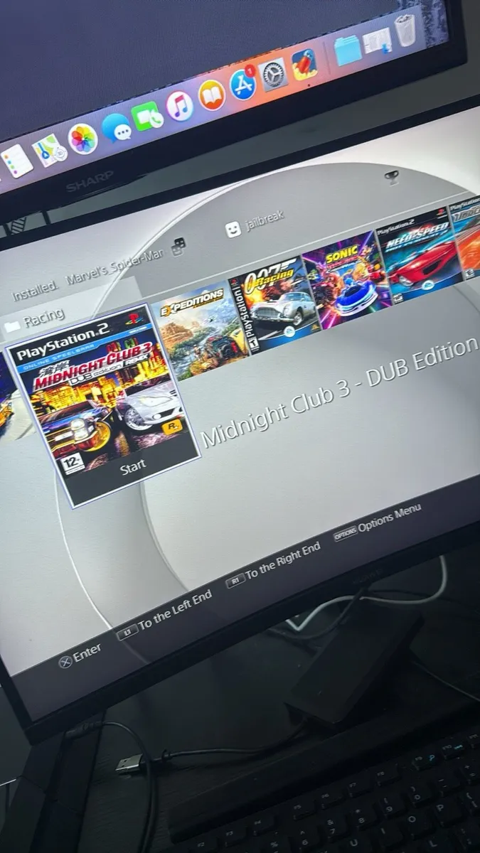PS4 fat 500GB white 12.00 jailbreak - Image 1