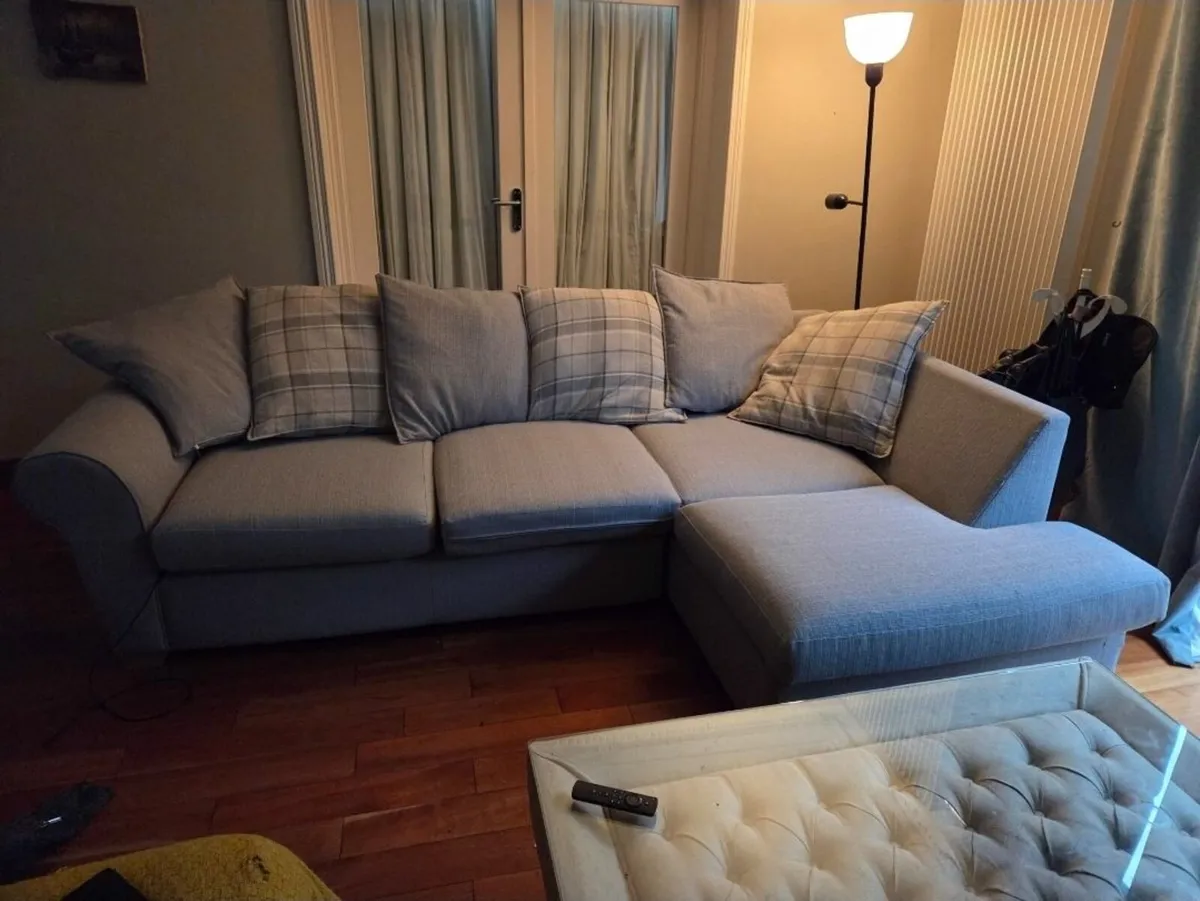 Lilah (DFS) Corner and 2-seater sofa set - Image 1