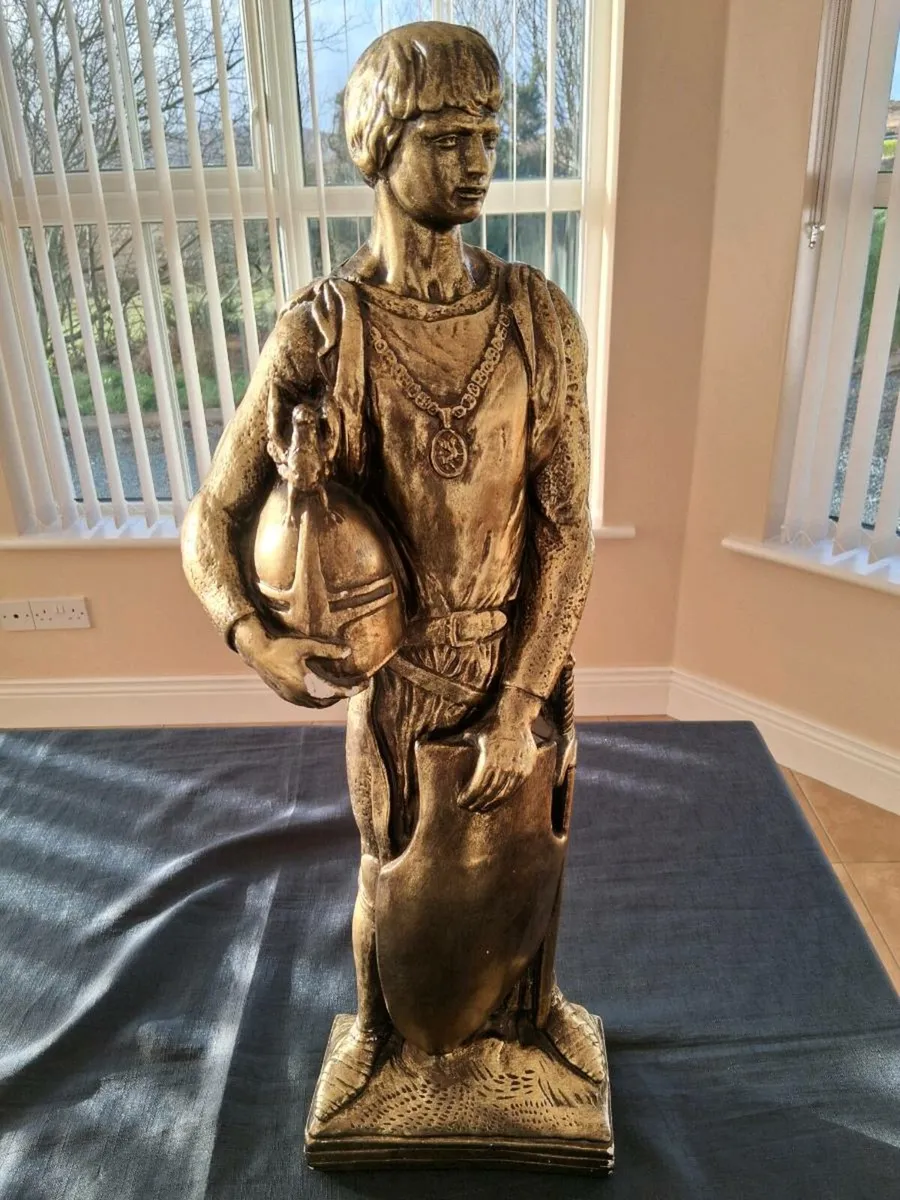 Large Stone Statue Depicting of St George - Image 1