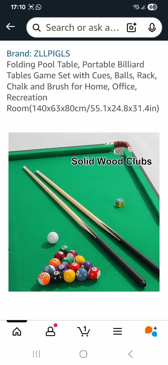 Pool table folding kids - Image 3