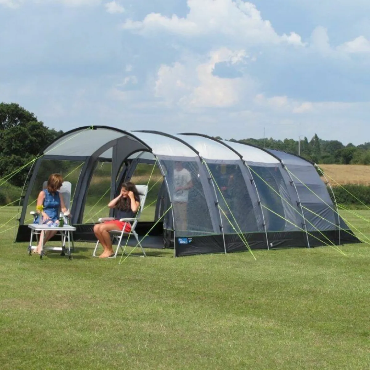 Kampa Hayling 6 Family Tent - Poled - Image 1