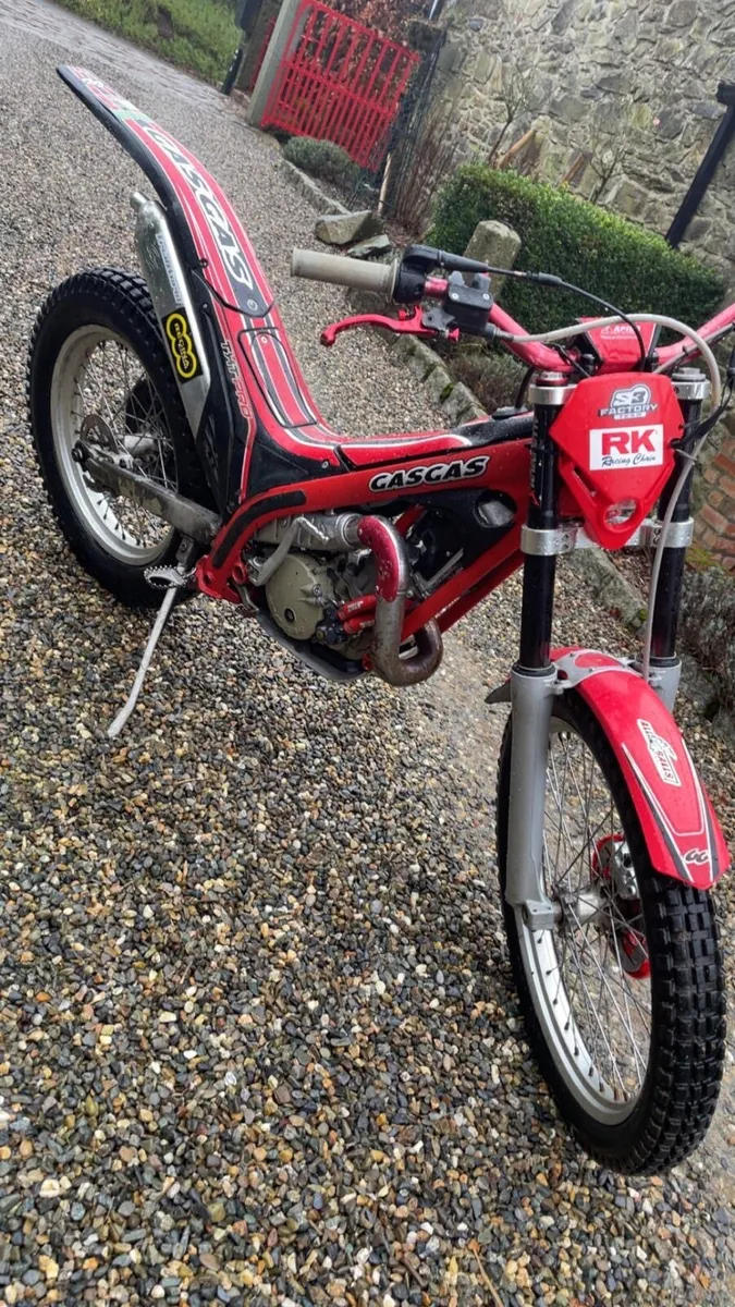 Gas gas txt 125cc trials bike + beta 80cc evo - Image 1