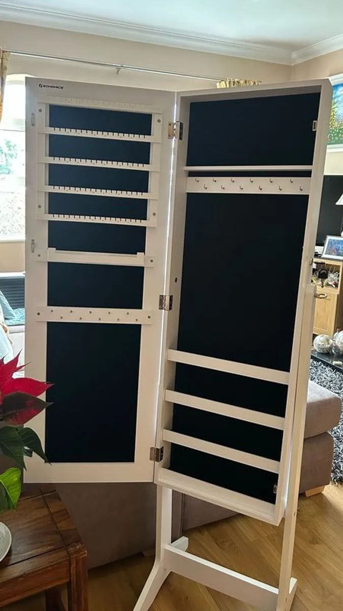 Full Length Mirror with Jewellery Storage - Image 2
