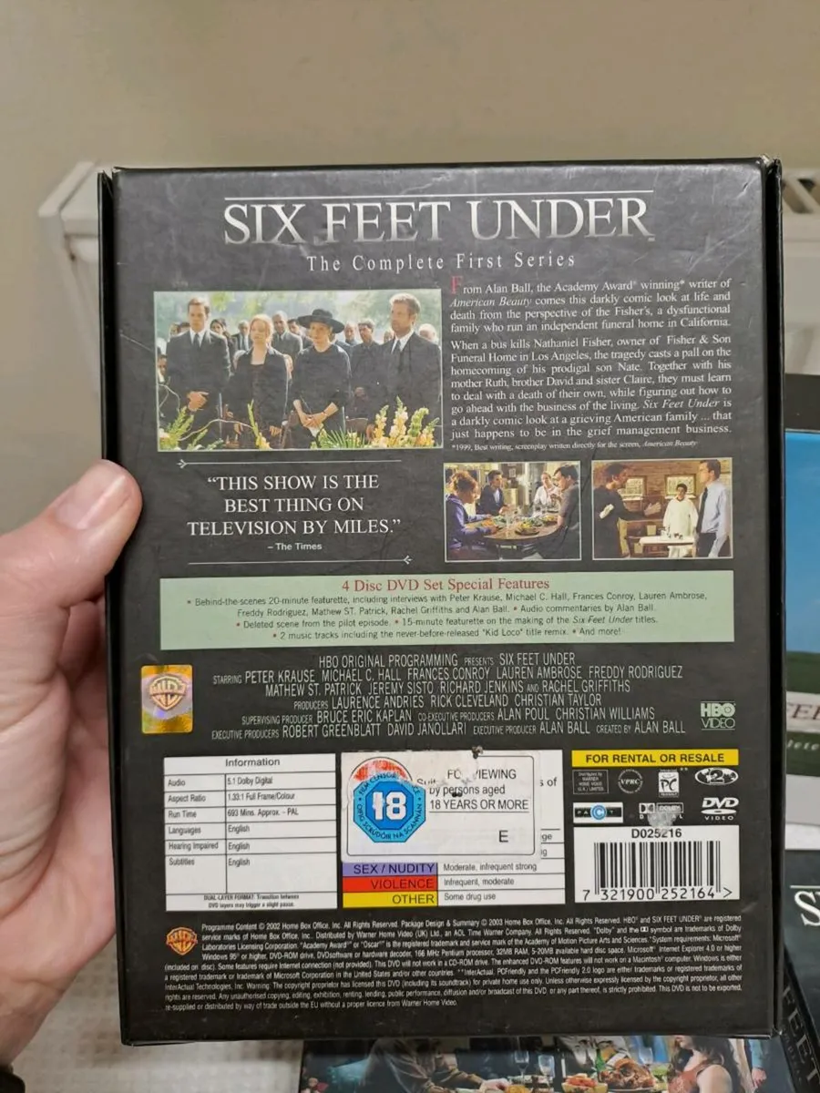 Six Feet Under – DVD Box Sets (Series 1–4) - Image 2