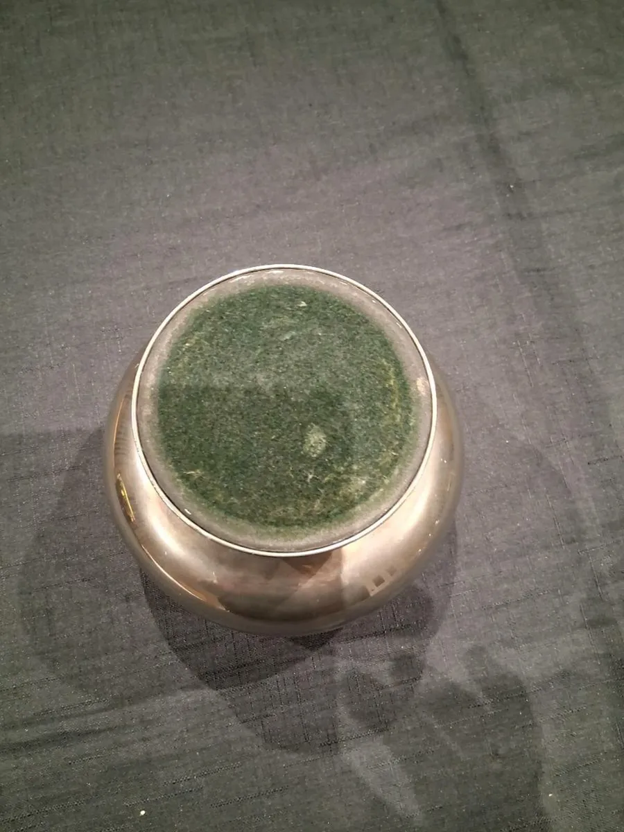 Large Silver Plated Rose Bowl - Image 3