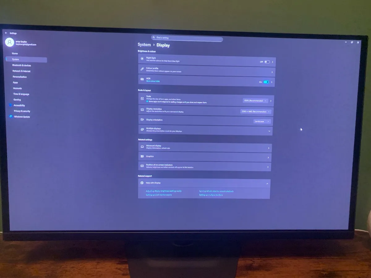 1440p 244hz oled gaming monitor 27inch - Image 3