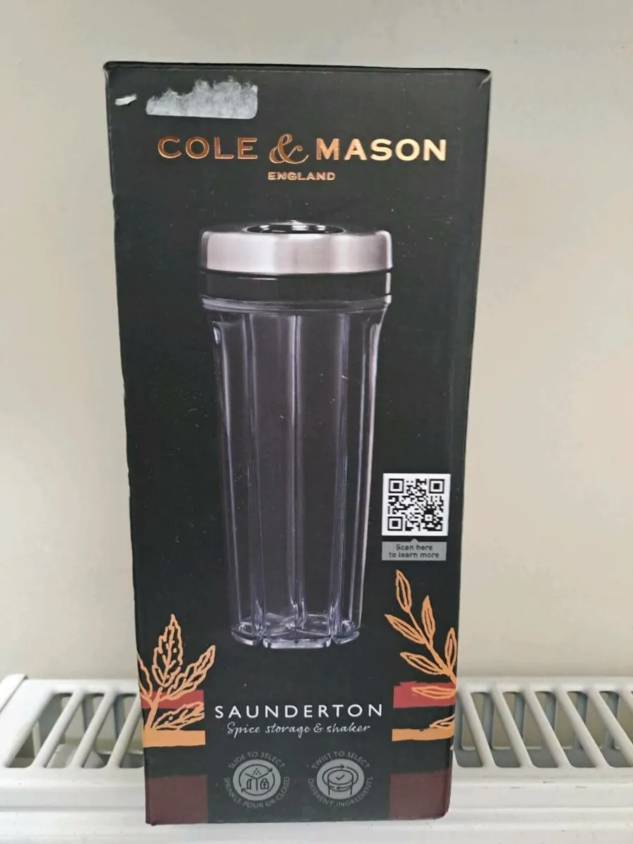 Cole & Mason Saunderton Spice Storage & Shaker - Image 2