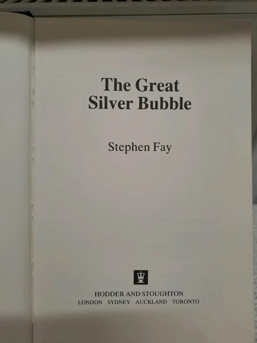 The Great Silver Bubble 1st ed - Image 3