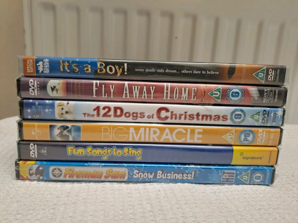 Kids & Family DVD Bundle 6 DVDs - Image 1
