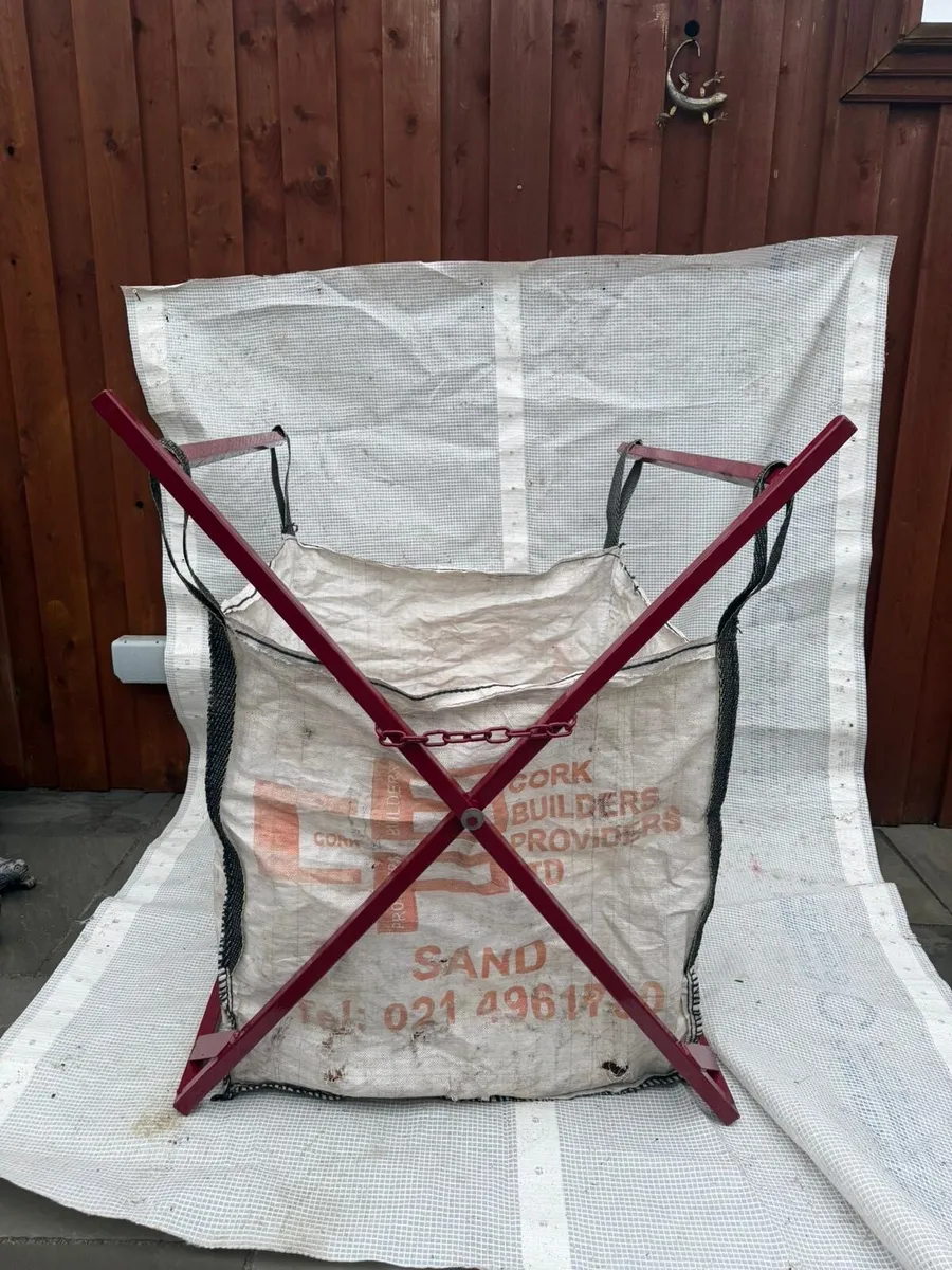 Bulk tonne bag holding frame - Image 2