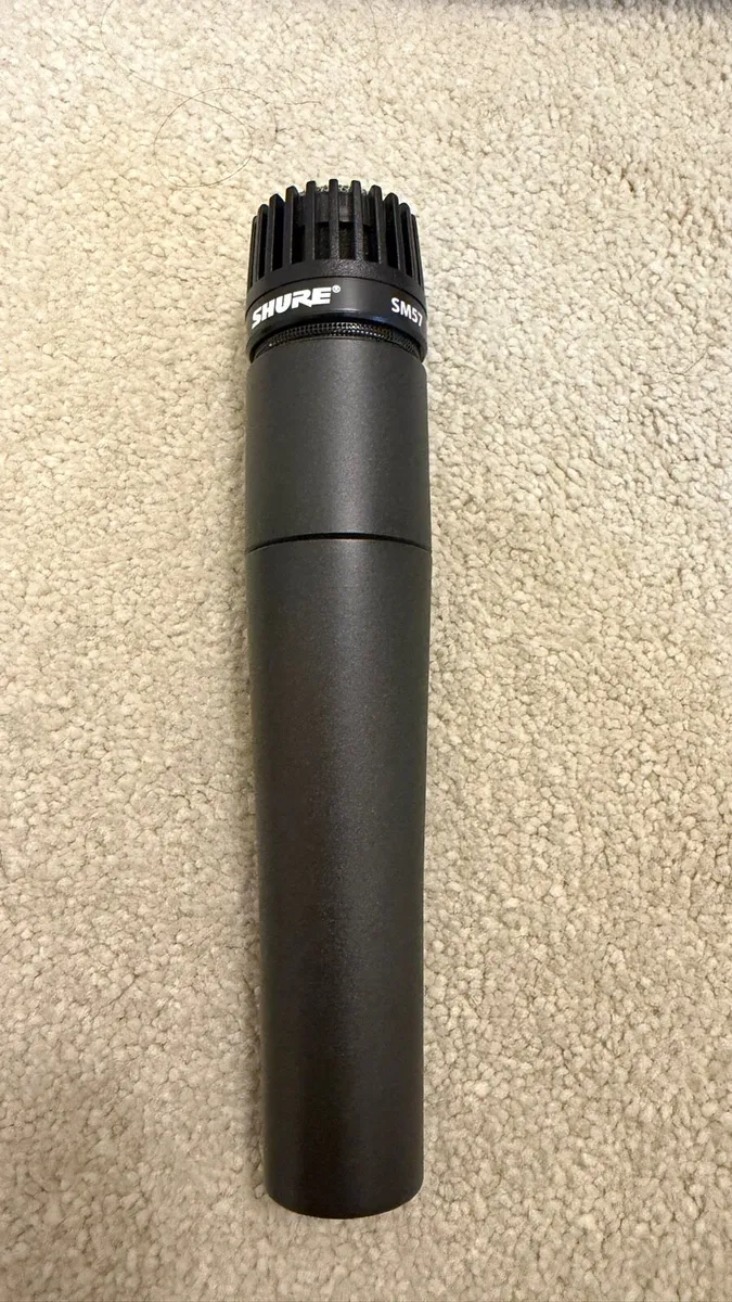Shure SM57 Mic + Mic Stand + Cable - Image 1