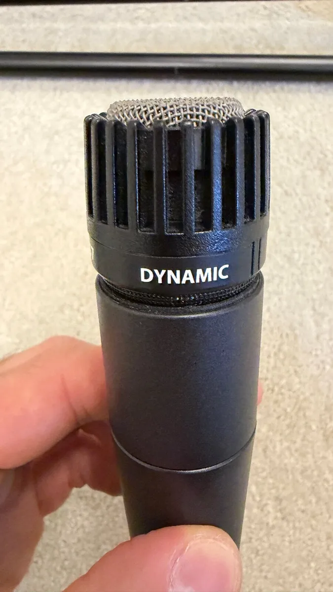Shure SM57 Mic + Mic Stand + Cable - Image 4