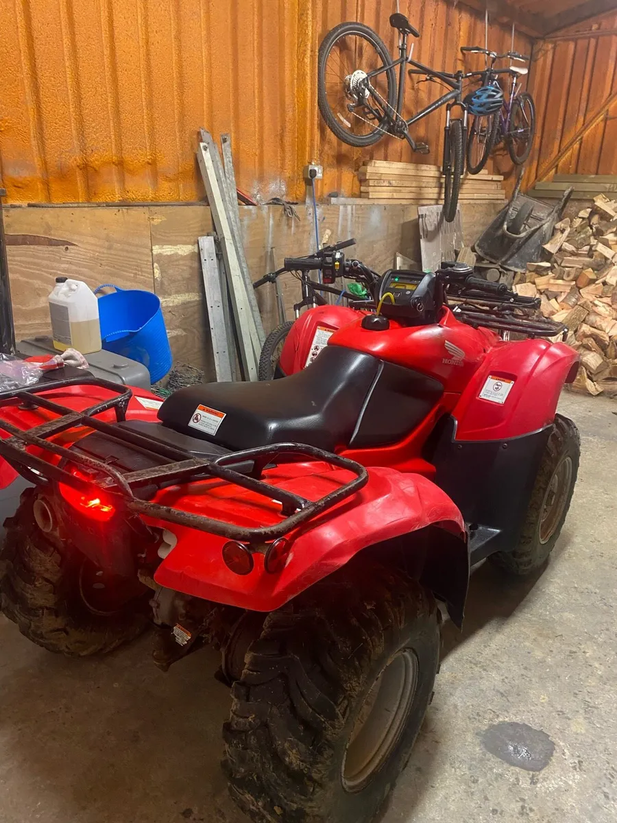 2008 Honda trx 420 - Image 2