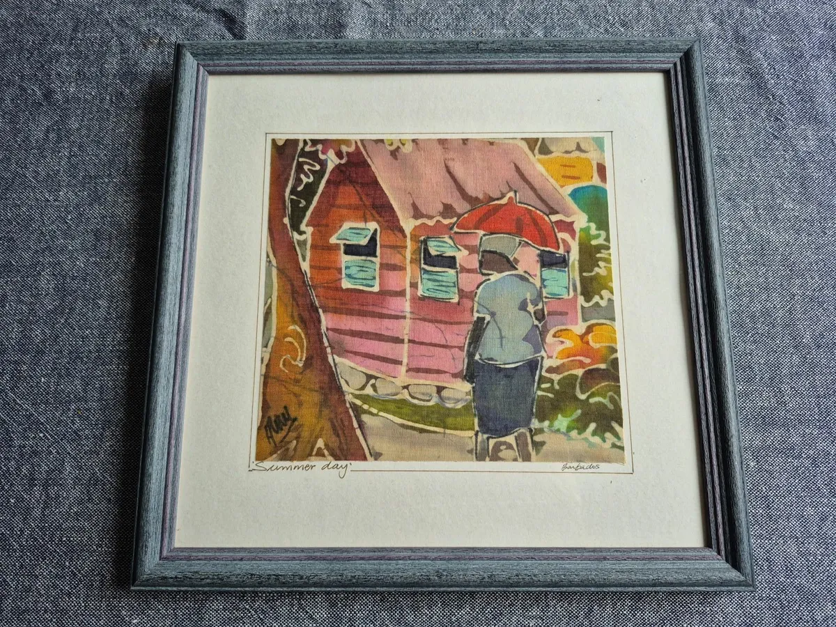 Framed Batik - Image 1