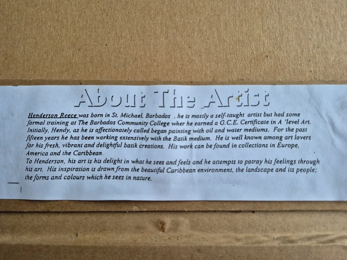 Framed Batik - Image 3