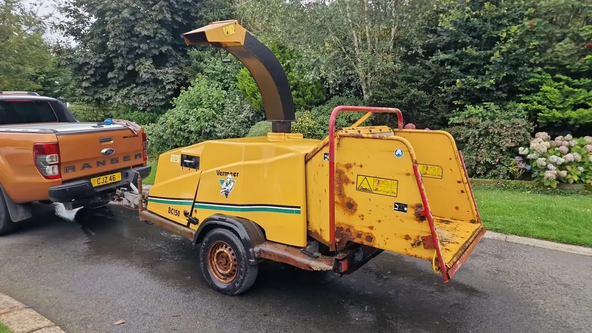 Vermeer BC150 kubota wood chipper woodchipper - Image 3
