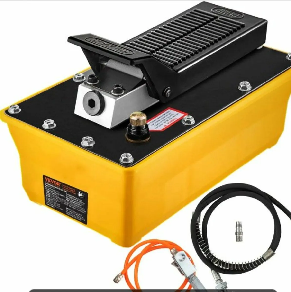 Air Hydraulic Foot Pump 10,000 PSI – 2.3L High-Pre - Image 4