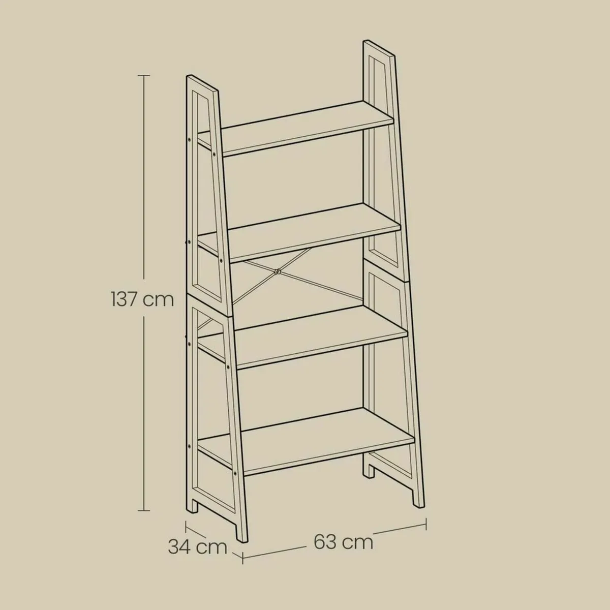 NEW Bookcase Display Unit - Fit into car.. - Image 4