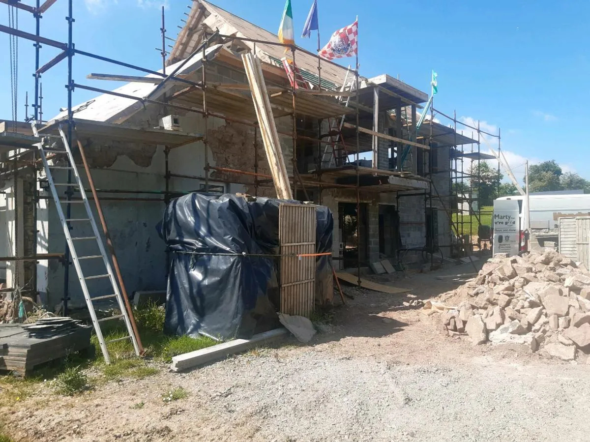 Site clearance :Scaffolding :6” Blocks & printers - Image 3